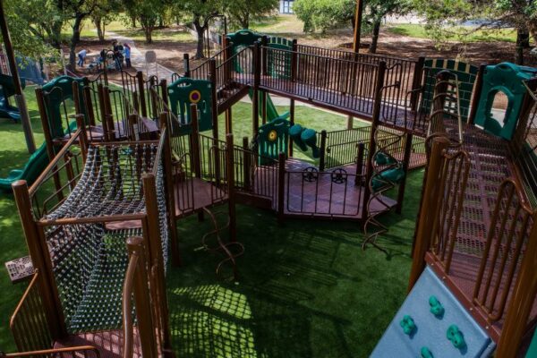 Lake Travis ISD playscape detail