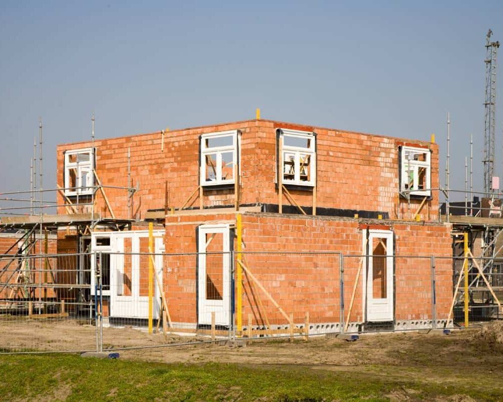Traditional Construction in process